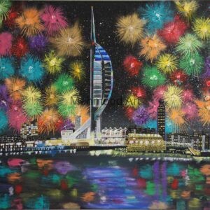 Spinnaker Tower Painting